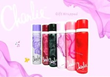 6x CHARLIE BODY FRAGRANCE