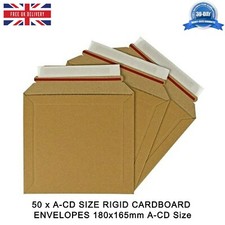 50 x A-CD SIZE RIGID CARDBOARD