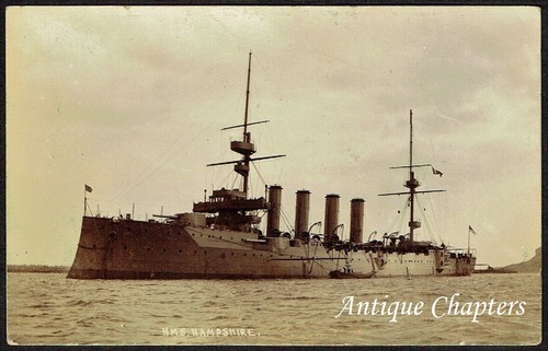 1910 hms hampshire royal - c.1910,