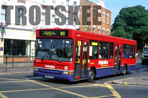 35mm slide metroline dennis - metroline,