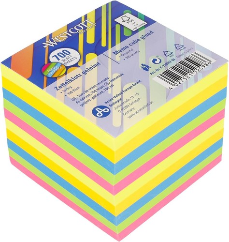Westcott note block - westcott, coloured