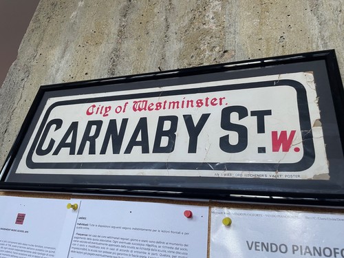 Original poster carnaby - original, "carnaby
