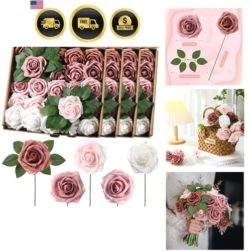 100 pcs artificial rose - 100,