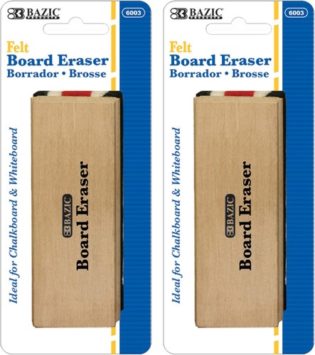 Chalkboard eraser wood - chalkboard,