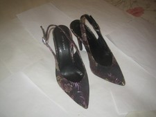 Ladies shoes ‘ NEW LOOK ‘ – size 4 – multi-coloured – good condition