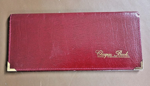 Vintage real leather fold - real, bi-fold