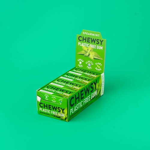 12x chewsy spearmint - chewsy, plastic