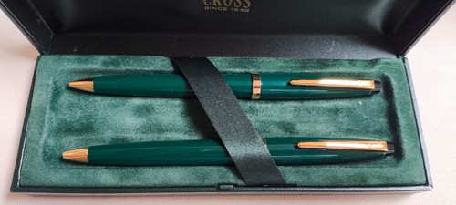 Vintage cross green - vintage, laquer