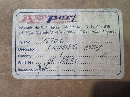 Avco lycoming camshaft 75706 - avco,
