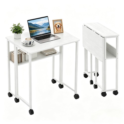 Folding desk compact space - desk,