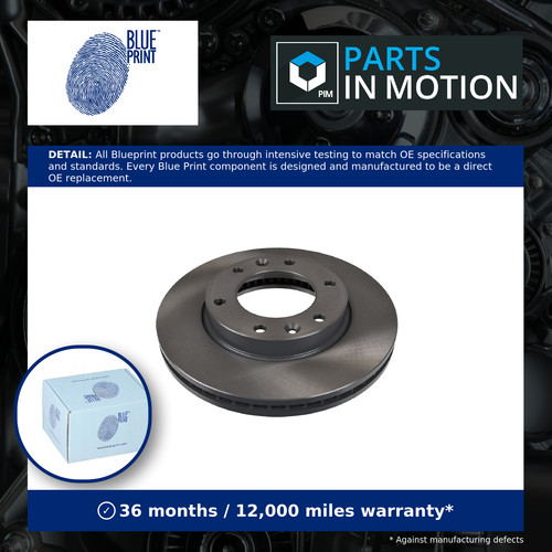 Brake discs pair vented - 2x,