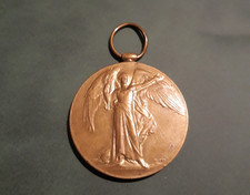 WW1 Victory Medal "The Great War For Civilisation 1914-1919"