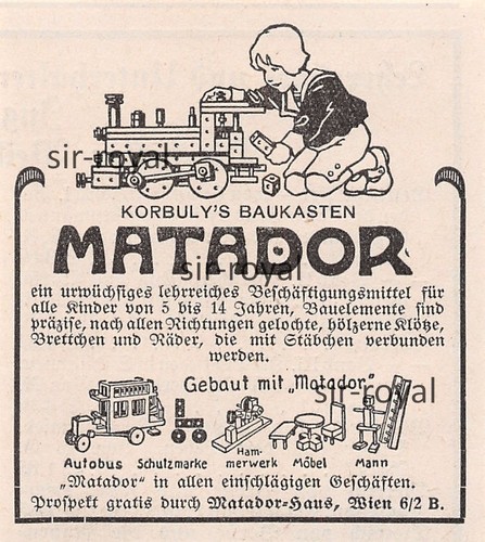 Matador building kit vienna - matador,