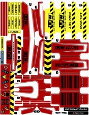 LEGO 8258 replacement sticker