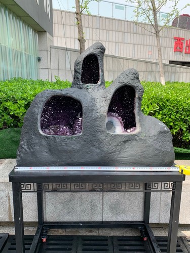 600lb huge natural - huge, amethyst
