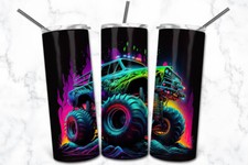 Monster Truck Tumbler