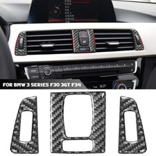 Real Carbon Fiber For BMW F30 F35 F80 Decoration Cover Trim Sticker Accessories
