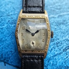 Vintage Bulova Art Deco Hand-Winding Men's Watch Cal 10AN