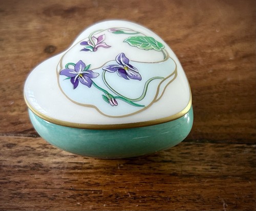 Limoges castel heart shaped - castel,
