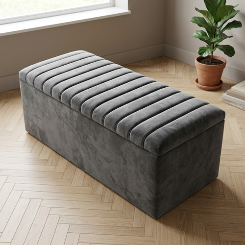 Ottoman storage box - ottoman,