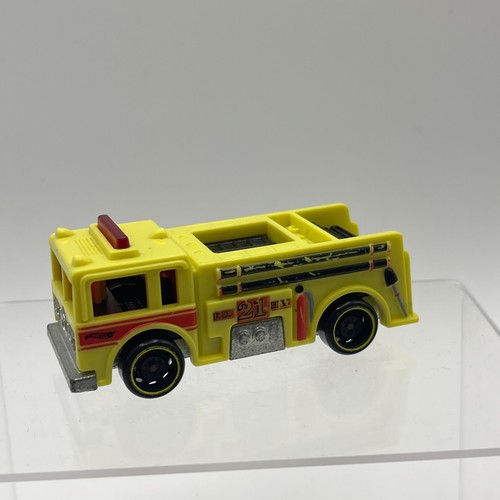 Hot wheels fire eater yellow - fire,