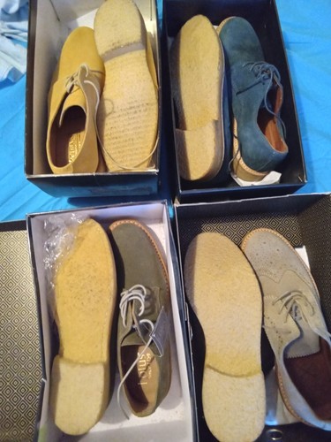 Suede shoes crepe - suede,