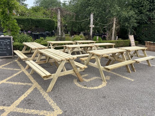 Picnic table bench - table, 5ft