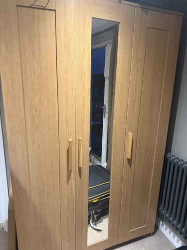 Ikea brimnes wardrobe brown - ikea,