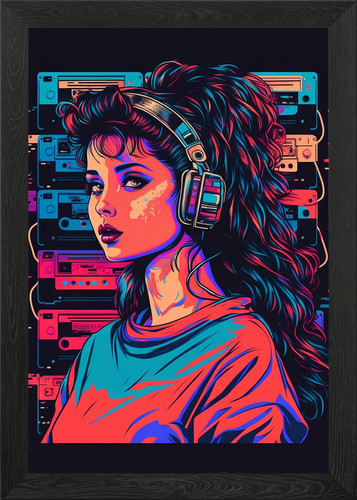 Smelll like 80s spirit framed - smelll,