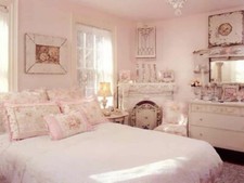 Shabby Chic Bedroom Wallpaper