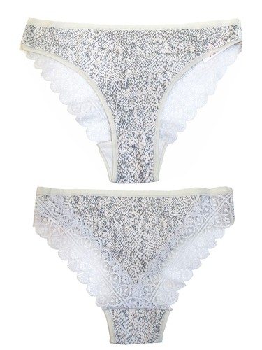 Ivory snake print lace - f&f,