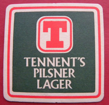 Tennents Beer Mat