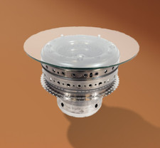 Small RB199 Combustion Chamber Coffee Table Rolls Royce Dart Base Glass Top