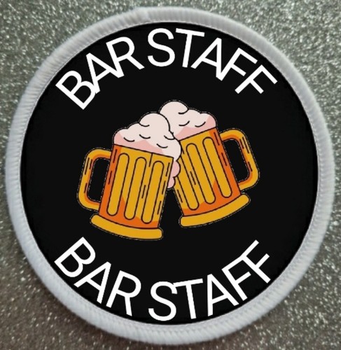 Inch bar staff iron sew - staff,