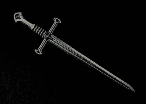 Miniature dollhouse sword 12 - dollhouse, 1:12