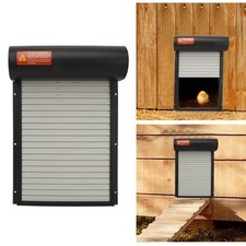 .Chicken Doors Grey Solar