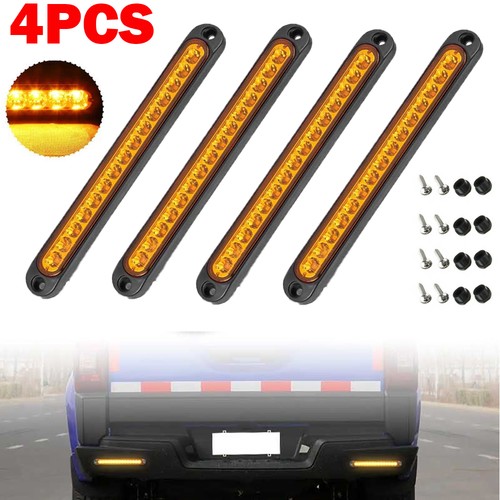 4pcs amber stop - 4pcs, rear