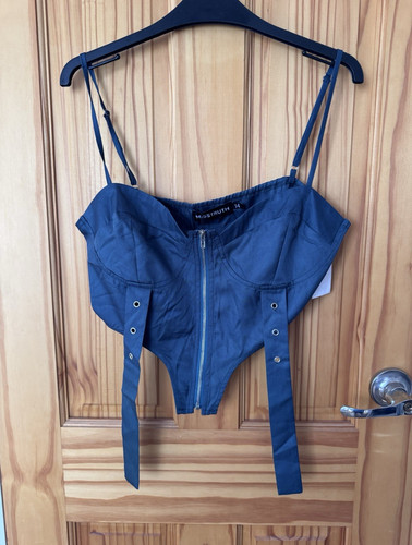 Misstruth blue corset - corset, size