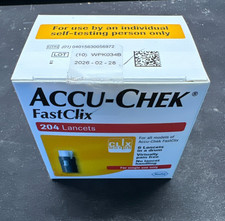 Accu Chek FastClix Lancets Box