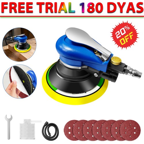 Air random orbital polisher - 6"air,