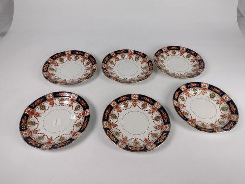 Imari style tea side - style, plates