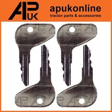 4x Ignition Keys for Kubota L G Series L2350 L2500 L2600 L3000 L4310 Tractor
