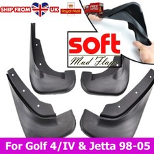 Front + Rear Mud Flaps Splash Guards Mudflaps For VW Golf 4 MK4 Jetta Bora 98-05