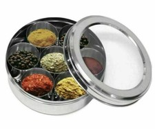 Authentic Indian Spice Box Tin