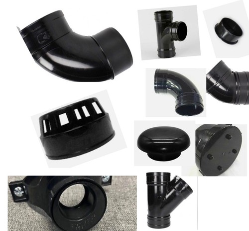 Solvent weld abs black - weld, waste