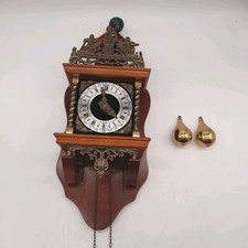 Dutch Atlas Quartz Faux Pendulum Wall Clock (#H1/14)
