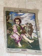 Completed French tapestry