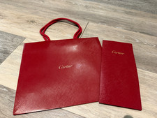 Cartier shopping bag gift wrap - bag,