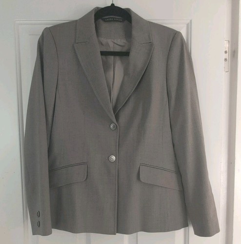 Laura ashley greige wool blend - ashley,
