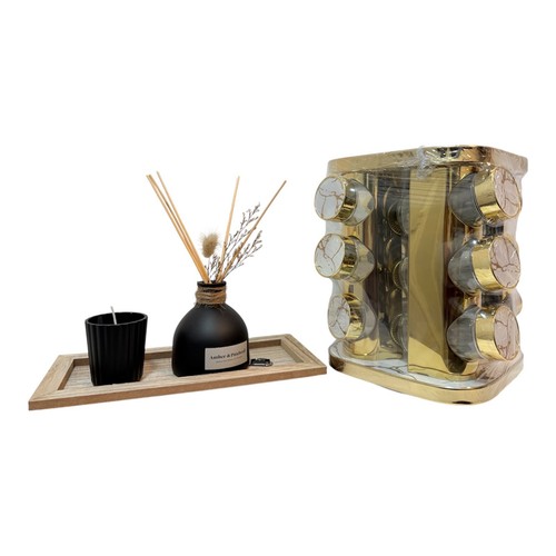 Jar rotating spice carousel - spice,